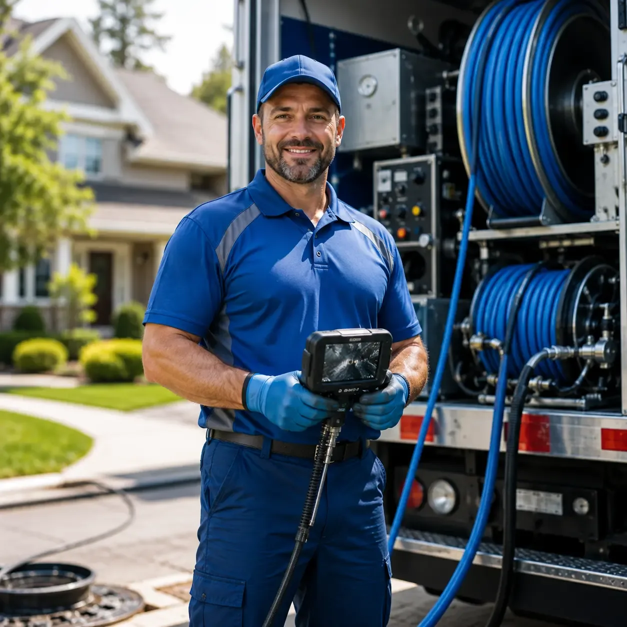 Local outdoor drain cleaning specialists in Kingsbury, TX